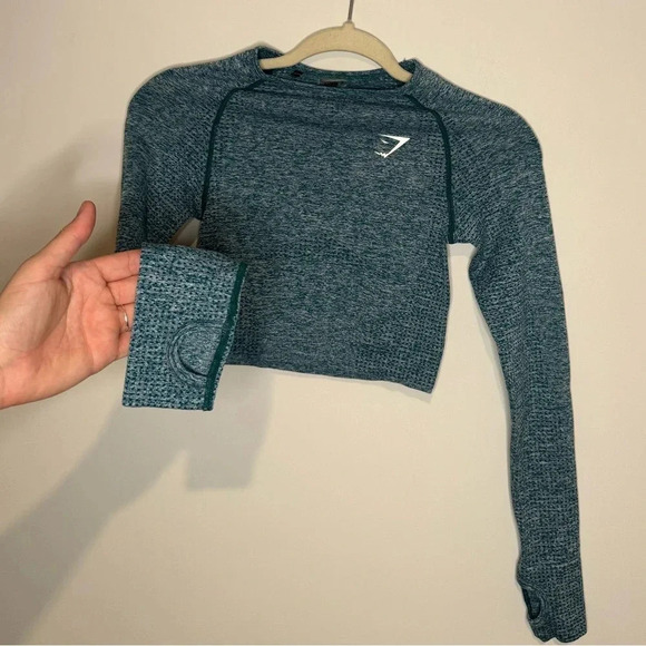 Gymshark Seamless Long Sleeve Crop Top - Picture 6 of 12